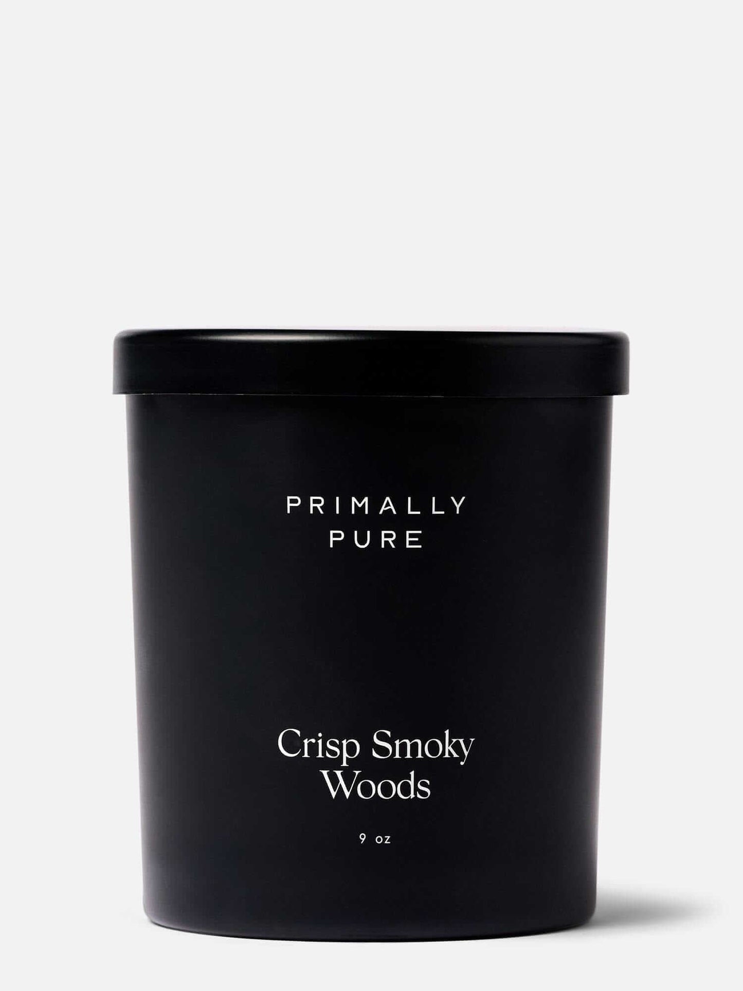 Crisp Smoky Woods Candle
