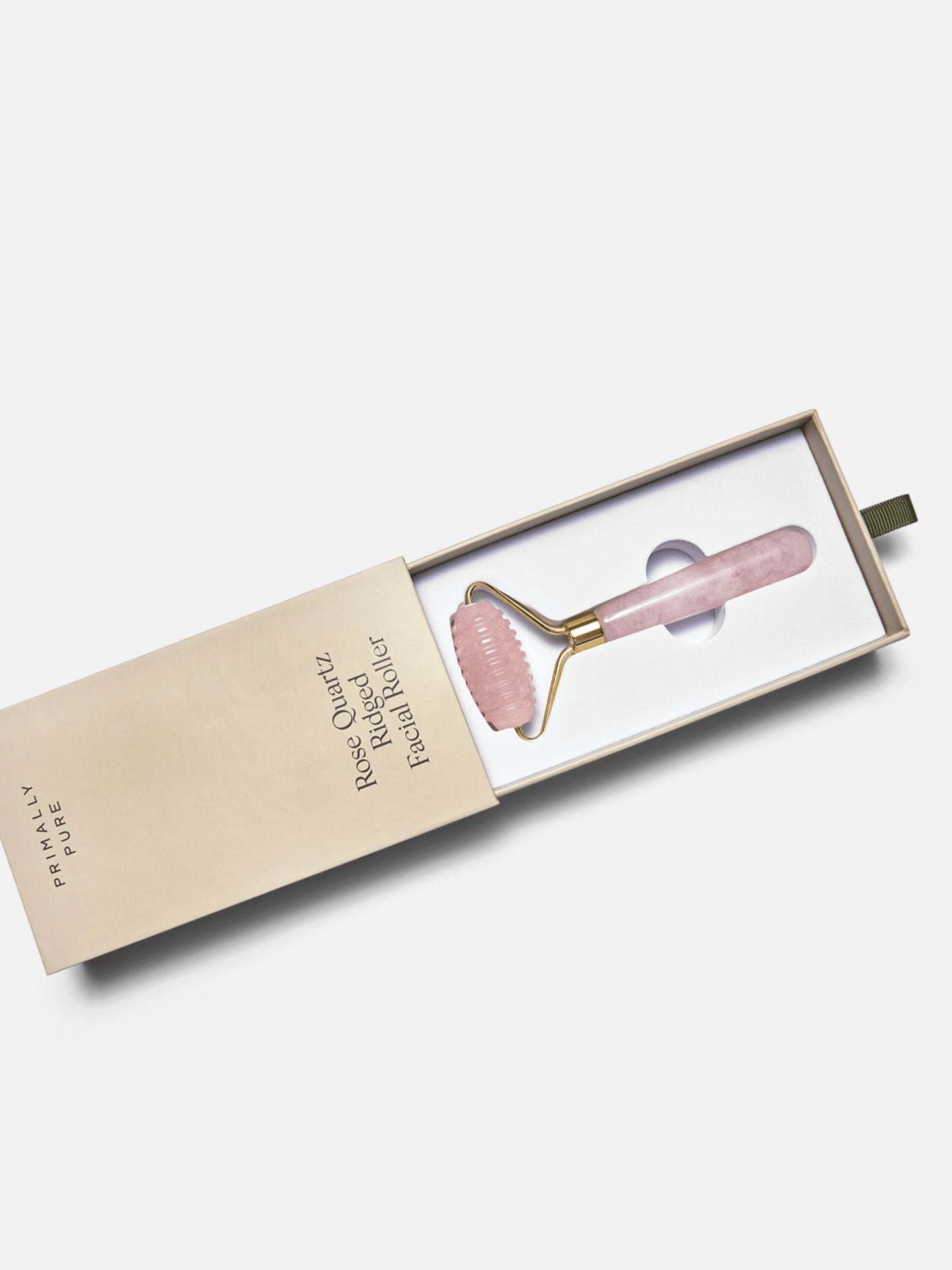 Rose Quartz Ridged Roller