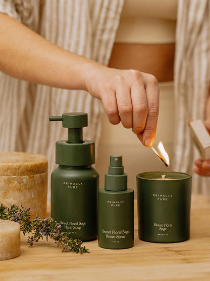 Sweet Floral Sage Home Collection
