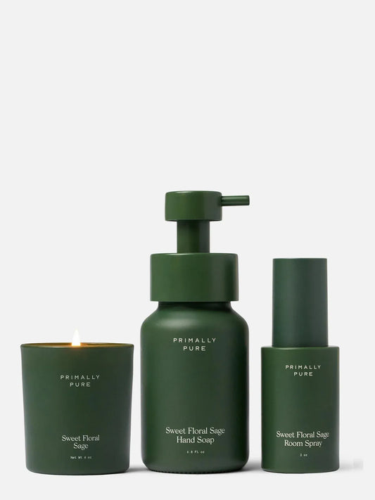 Sweet Floral Sage Home Collection