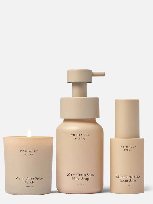 Warm Citrus Spice Home Collection